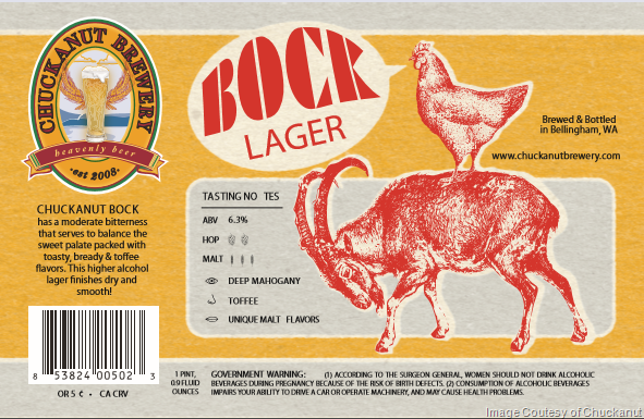 Chuckanut Brewery Releasing Half-Liter Bottles of Bock, Doppelbock & Maibock