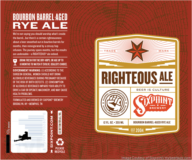 Sixpoint Righteous Ale Returns in New Packaging