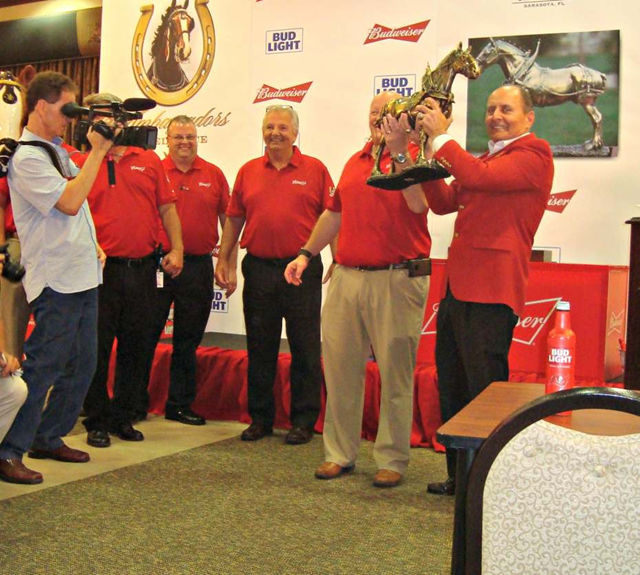 Sarasota-Based Gold Coast Eagle Distributing Receives Top Anheuser-Busch Award for Wholesalers