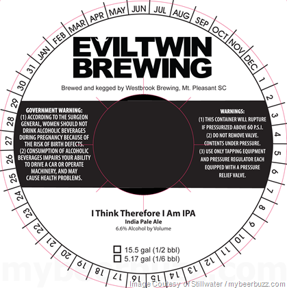 Evil Twin Brewing – I Think Therefore I Am IPA
