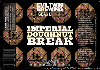 Evil Twin Adding Glazed Imperial Doughnut Break Cans