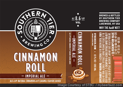 Southern Tier Adding Cinnamon Roll Imperial Ale