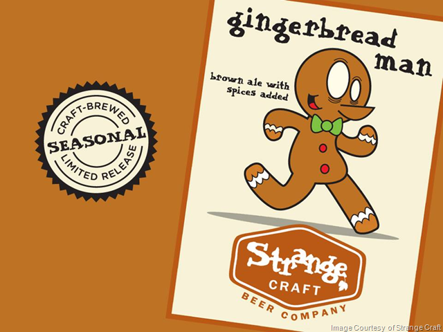 Strange Craft Taps 2018 Batch Of Gingerbread Man
