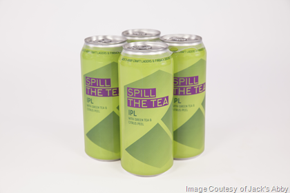 Jack’s Abby & Finback Collaborate On Spill The Tea Cans