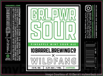 10 Barrel & Wildfang Collaborate On GRLPWR Sour