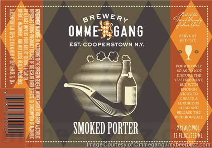 Ommegang Adding Smoked Porter Bottles