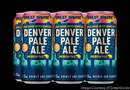 Great Divide Releases 2nd Edition of Denver Pale Ale Artist Can Series