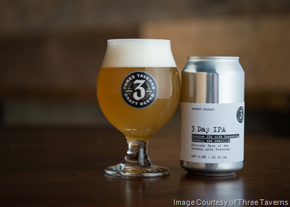 Three Taverns Adding 3Day IPA Cans