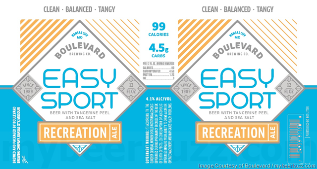 Boulevard Adding Easy Sport Recreation Ale Cans / Easy Sport Rally Ale