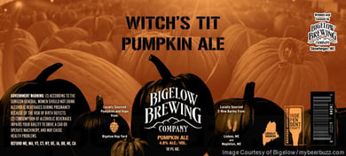 Bigelow Brewing Adding Witch’s Tit Pumpkin Ale
