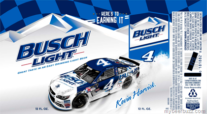 Busch & Busch Light – NASCAR Kevin Harvick Cans