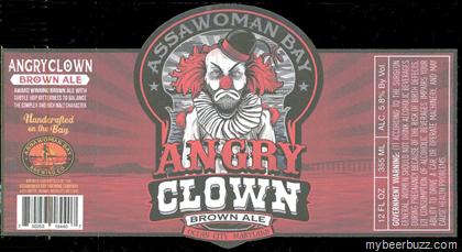 Assawoman Bay Brewing – Angry Clown Brown Ale
