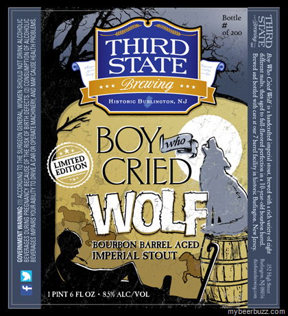 Third State Brewing – Boy Who Cried Wolf Bourbon Imperial Stout