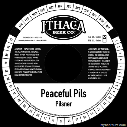 Ithaca Beer – Peaceful Pils
