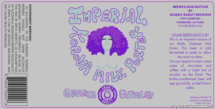 Gnarly Barley – Imperial Korova Milk Porter