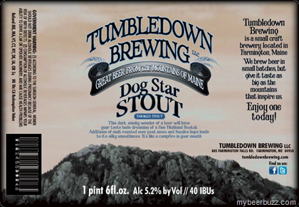 Tumbledown Brewing – Dog Star Stout & Artula Pale Ale