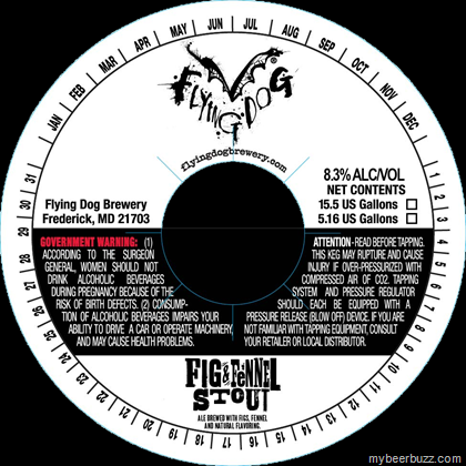 Flying Dog – Fig & Fennel Stout
