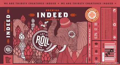 Indeed Brewing – Let It Roll IPA 12oz Cans