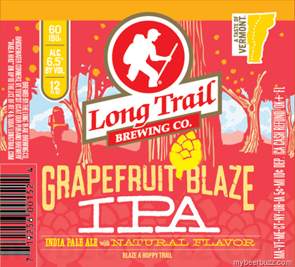 Long Trail Adding Grapefruit Blaze IPA