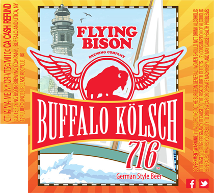 Flying Bison Brewing – Buffalo Kolsch 716 & Bisonfest