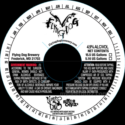 Flying Dog – Numero Uno Summer Cerveza