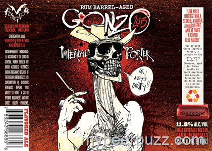 Flying Dog Rum Barrel-Aged Gonzo Imperial Porter 2015