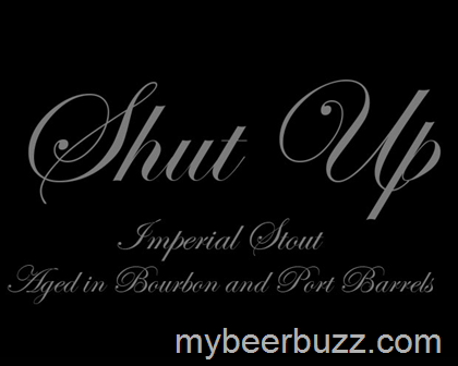 Center Of The Universe Shut Up! Imperial Stout Coming 11/28