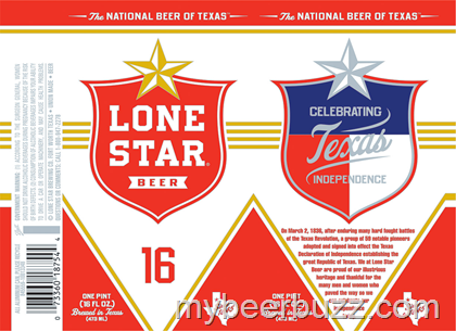 Lone Star – Celebrating Texas Independence 16oz Cans