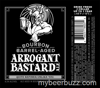 Stone Bringing Bourbon Barrel-Aged Arrogant Bastard To Bottles