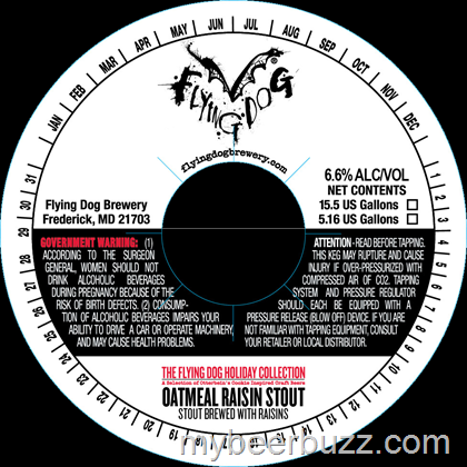 Flying Dog Holiday Collection – Oatmeal Raisin Stout, Roasted Peanut Brown Ale & Oak-Aged Scotch-Style Ale