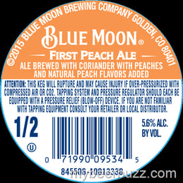 Blue Moon – First Peach Ale
