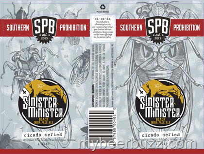 Southern Prohibition Brewing – Sinister Minister 16oz Cans