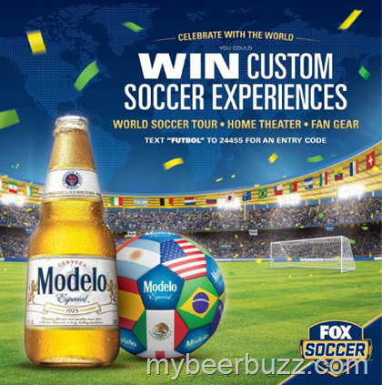 Modelo Especial Kicks off Summer with a Soccer Sweeps to Tour the World