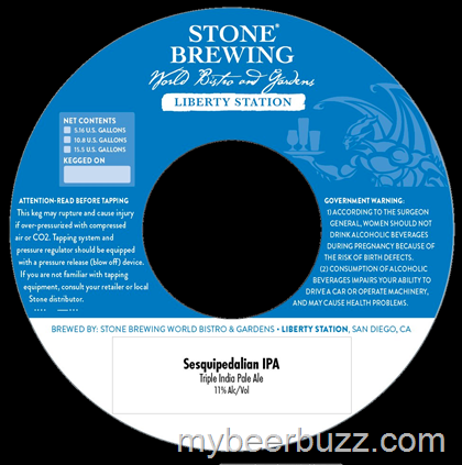 Stone Brewing – Sesquipedalian IPA & Hot Lil’ Tart