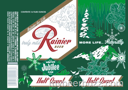 Rainier – Winter Jubilee Half Quart Can