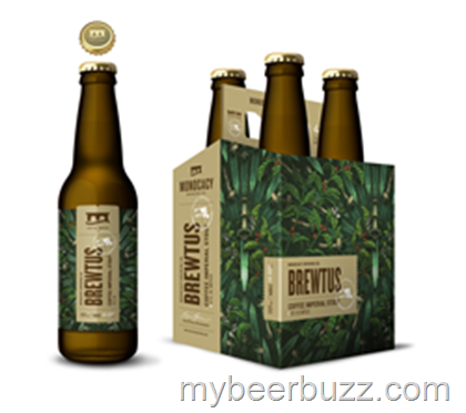 Monocacy Brewing Releases 'Brewtus' Coffee Imperial Stout for Ides of March
