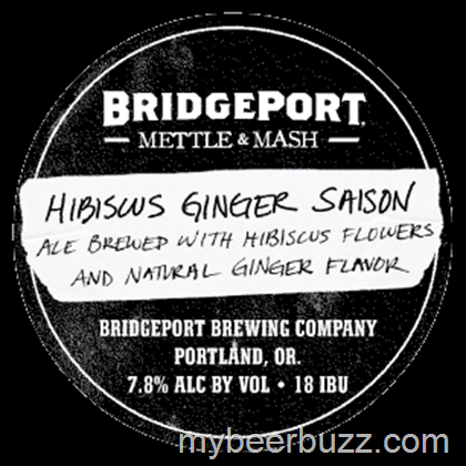 Bridgeport Mettle & Mash – Hibiscus Ginger Saison