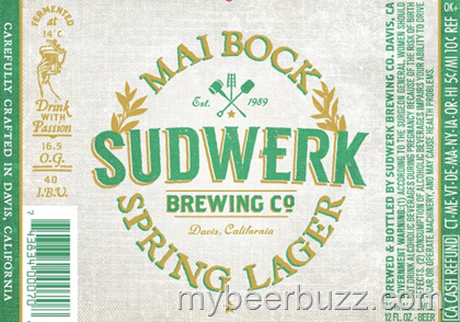 Sudwerk – Maibock Spring Lager Available Now
