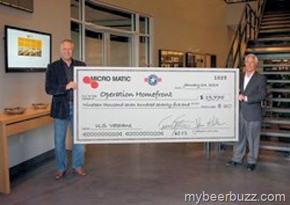 Micro Matic Donates $19K To Operation Homefront