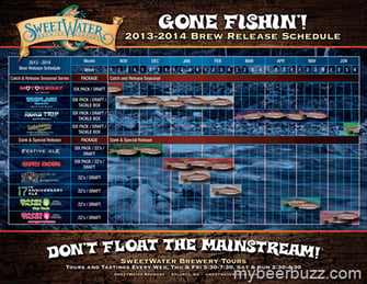 SweetWater – 2014 Brewing Schedule, New Distribution & Beer Updates