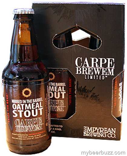 Empyrean Brewing Launches Carpe Brewem Series With Nibbed In The Barrel Oatmeal Stout