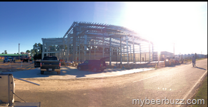 Construction Begins @ Lazy Magnolia New Production Facility – Black Creek & Southern Hops'pitality