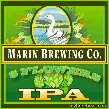 Marin Brewing 3 Flowers IPA Available Now