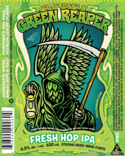 Phillips Brewing Green Reaper Returns 10/15