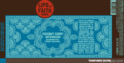 New Belgium – Lips of Faith Coconut Curry Hefeweizen