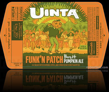 Uinta Adding New Funk ‘N Patch Brett Pumpkin Ale Bottles 9/23