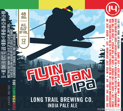 Long Trail Adding Flyin Ryan IPA (Ryan Hawks)