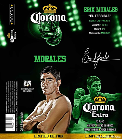 Corona Releasing Limited Edition Boxing Packaging – Golden Boy Official Beer Sponsor