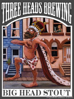 Three Heads Brewing Big Head Stout