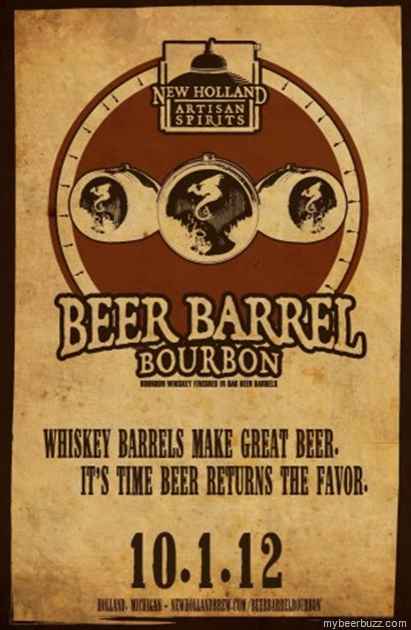 New Holland Spirits Uses Beer Barrels to Make “Beer Barrel Bourbon”